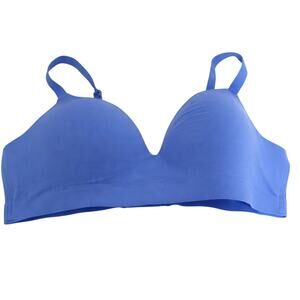 Soma Women's Enbliss Wireless Bra Dreams Come Blue Padded Comfort Size 40B